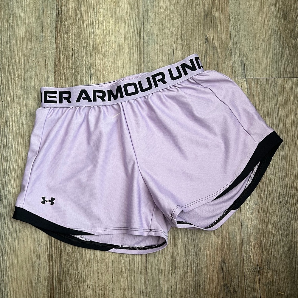 Under Armour Women's Lavender Athletic Shorts
